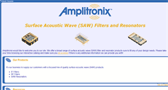Desktop Screenshot of amplitronix.com